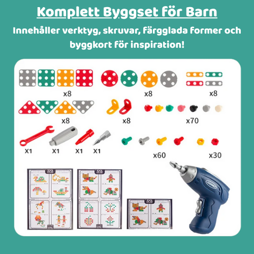 Montessori Verktygslåda För Små Byggmästare