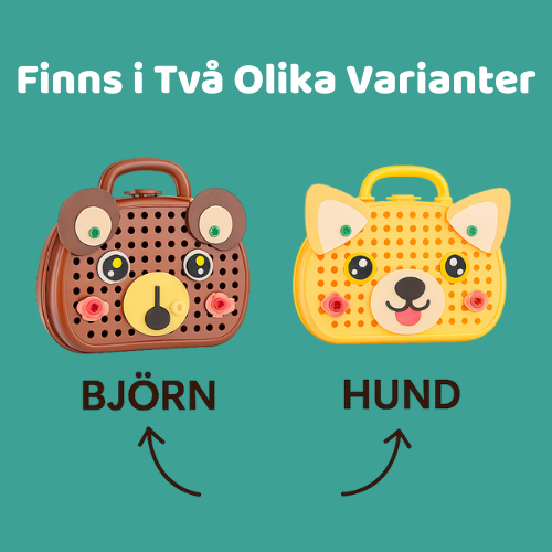 Montessori Verktygslåda För Små Byggmästare