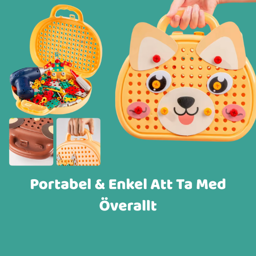 Montessori Verktygslåda För Små Byggmästare