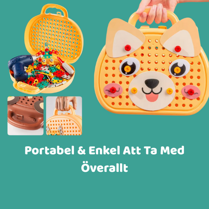 Montessori Verktygslåda För Små Byggmästare